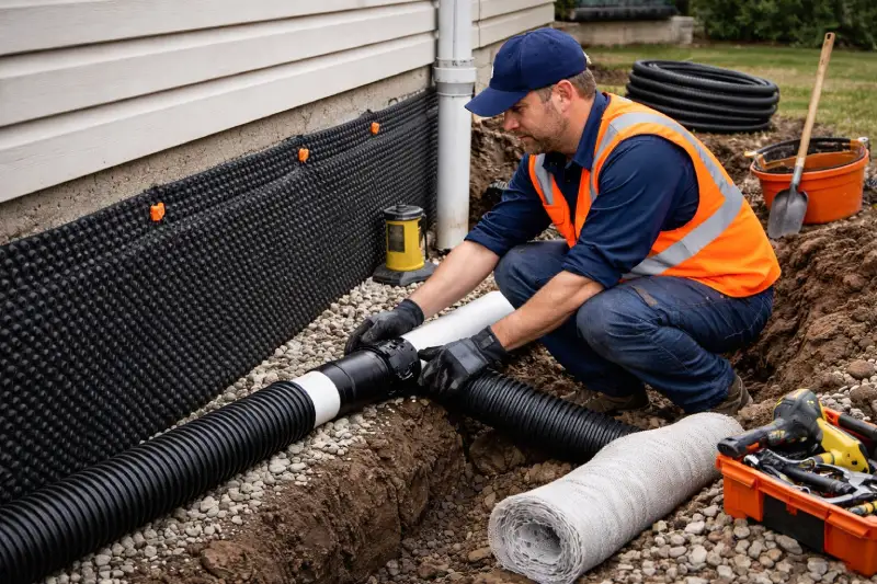 Perimeter Drain & Drain Tile Services in Surrey​ Coquitlam, Langley, Metro Vancouver & Surrounding area